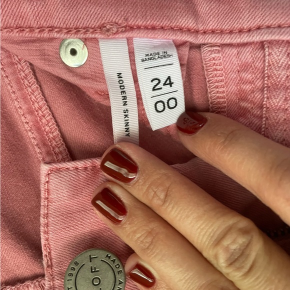 Loft Modern Skinny Pant - Picture 3 of 3